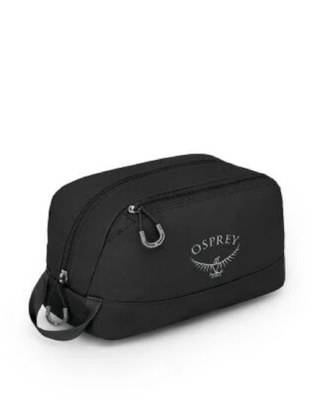 OSPREY Daylite Black Zip-Top Toiletry Pouch 10”x5”x5”
(Oct 026)
